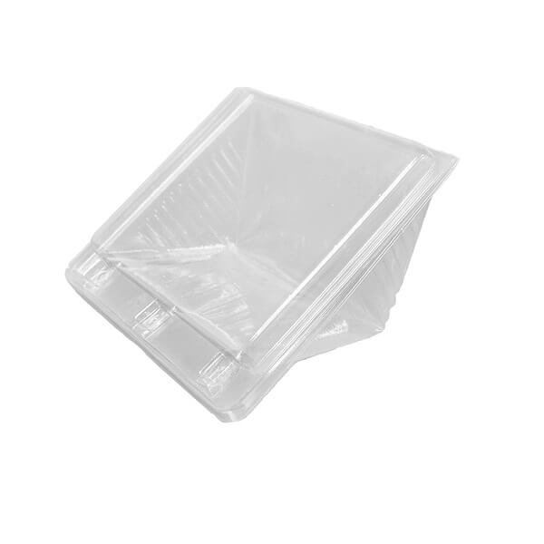 4 Point - Sandwich Wedge Clear Plastic
