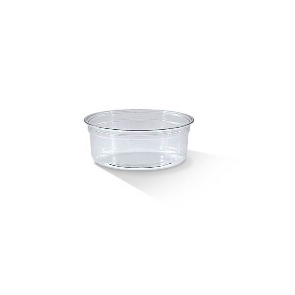 Round PET Plastic Clear Container