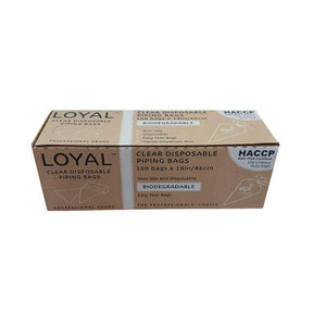 clear disposable piping bags