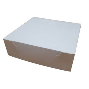 white milkboard cake boxes