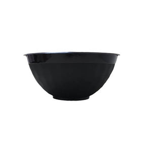 black plastic noodle bowls