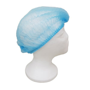 blue disposable crimp caps