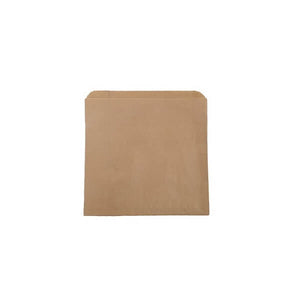 flat paper bag brown