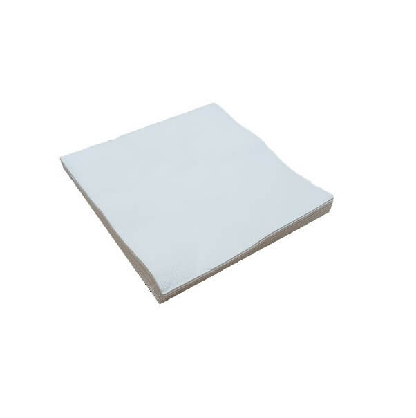 1ply Lunch 1/4 Fold - White Napkins