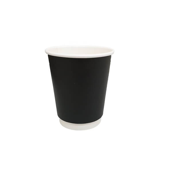 Black Double Wall Paper Cups | BSB Packaging