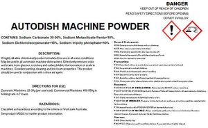 auto dish machine powder