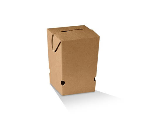 Chip Carton - Cardboard Brown