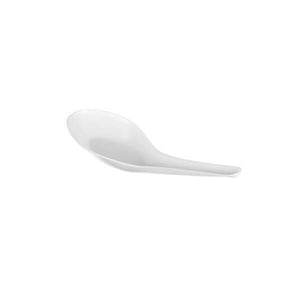 plastic white soup spoons 