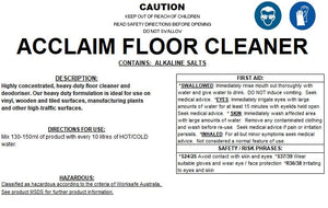acclaim floor cleaner