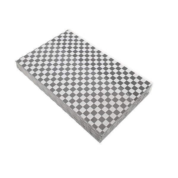 Greaseproof Paper / Black Check Print – ShieldPak