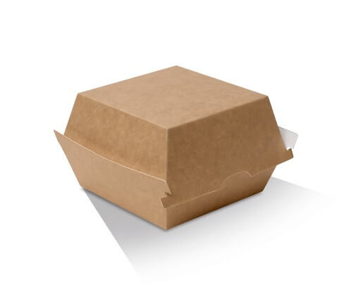 Burger Clam - Cardboard Brown