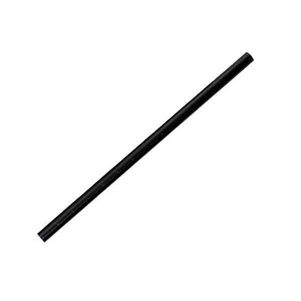 Jumbo - Black Paper Straws