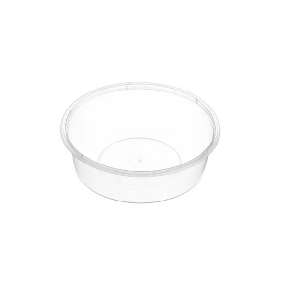 Round PP Plastic Clear Container