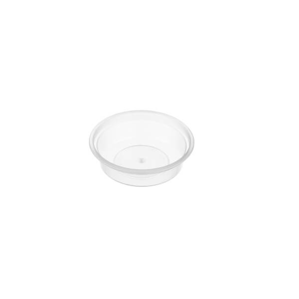 Small Round PP Plastic Clear Container