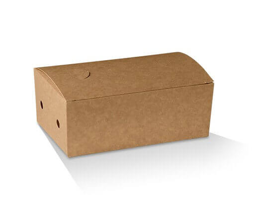 Snack Box - Cardboard Brown