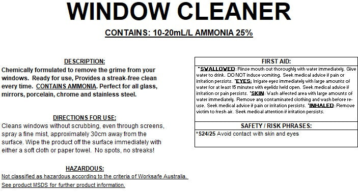 Window cleaner | BSB Packaging – ShieldPak