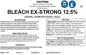 Xtra strong bleach 12.5 | BSB Packaging