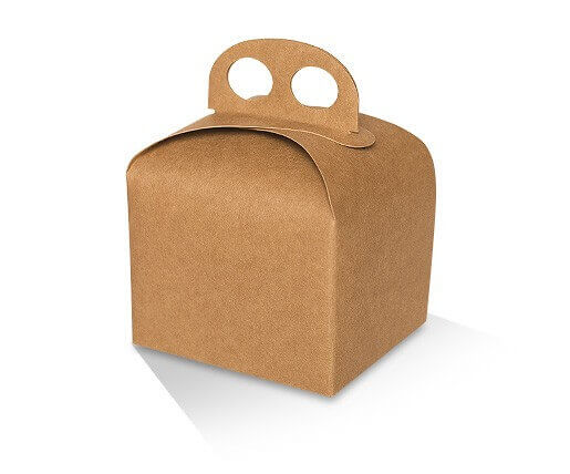 Kraft Carry Cake box