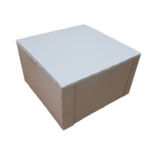 White Board Pop up Cake box
