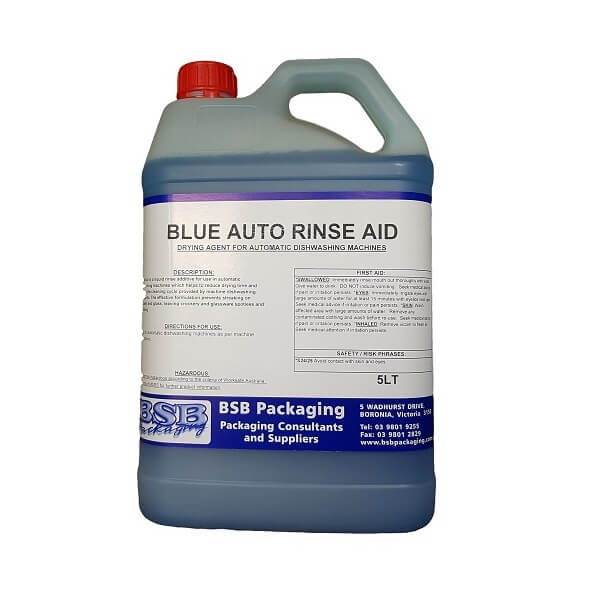 Rinse aid, auto blue | BSB Packaging